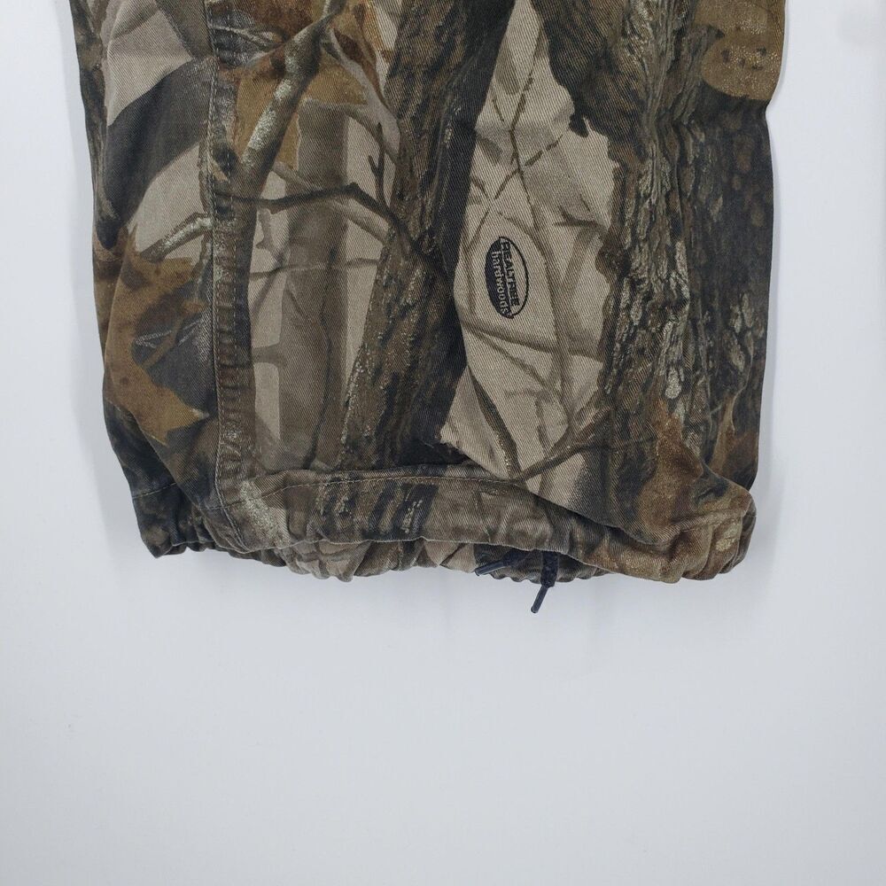 Outfitters Ridge Pants Mens 3XL 48-50 Camo Cargo Organic Cotton Hunting 22x30 - Picture 5 of 12